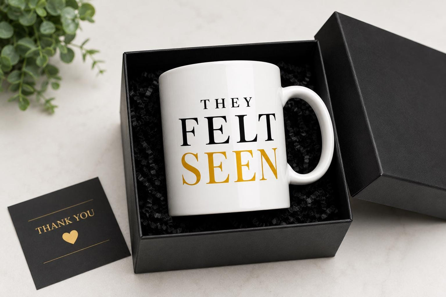 Nurse Gift, Nurse Appreciation Gift, They Felt Seen Mug, Healthcare Worker Gift, Thank You Nurse Gift, Coworker Gift