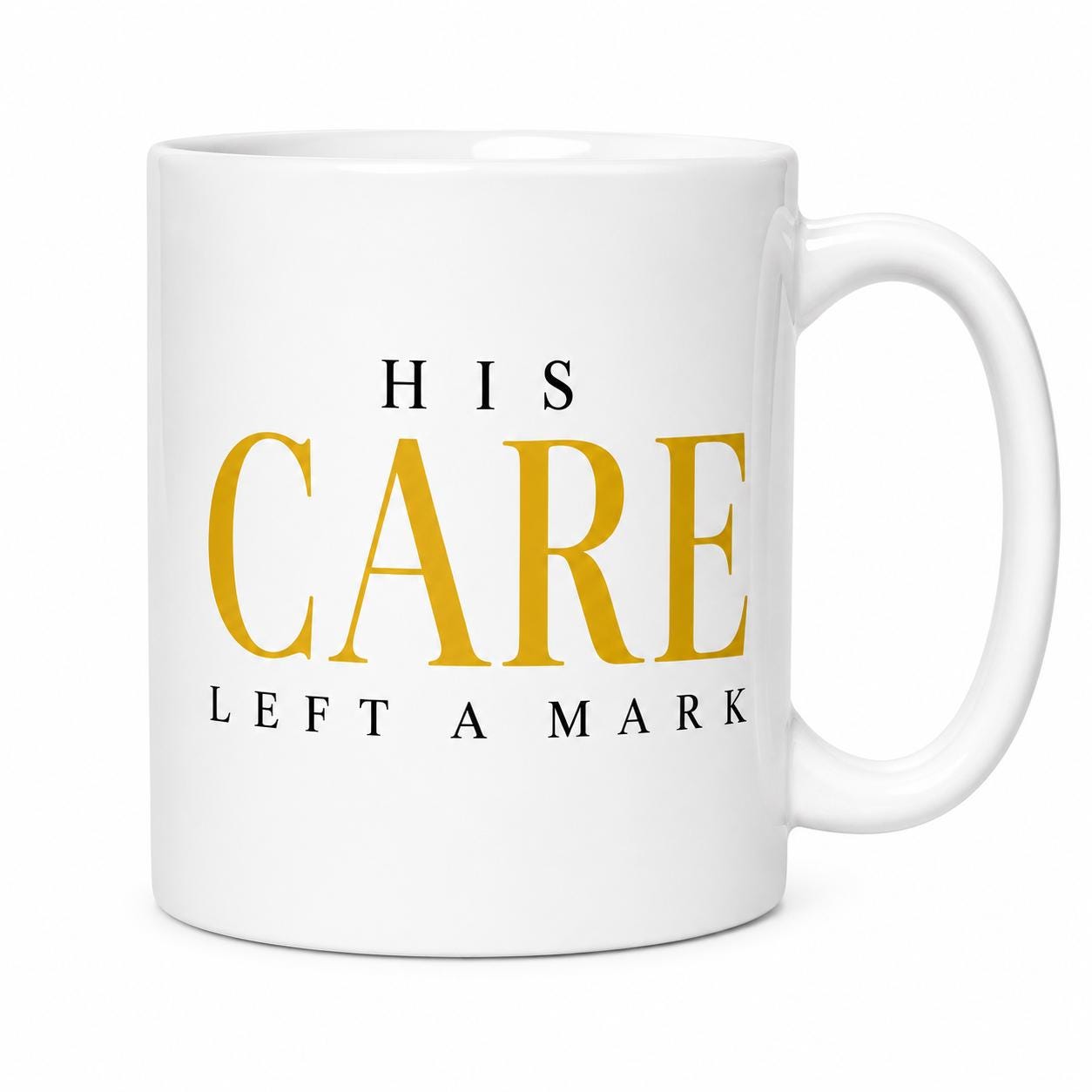 Nurse Gift | Coworker Gift | Appreciation Gift | Gift for him |His Care Left A Mark Mug