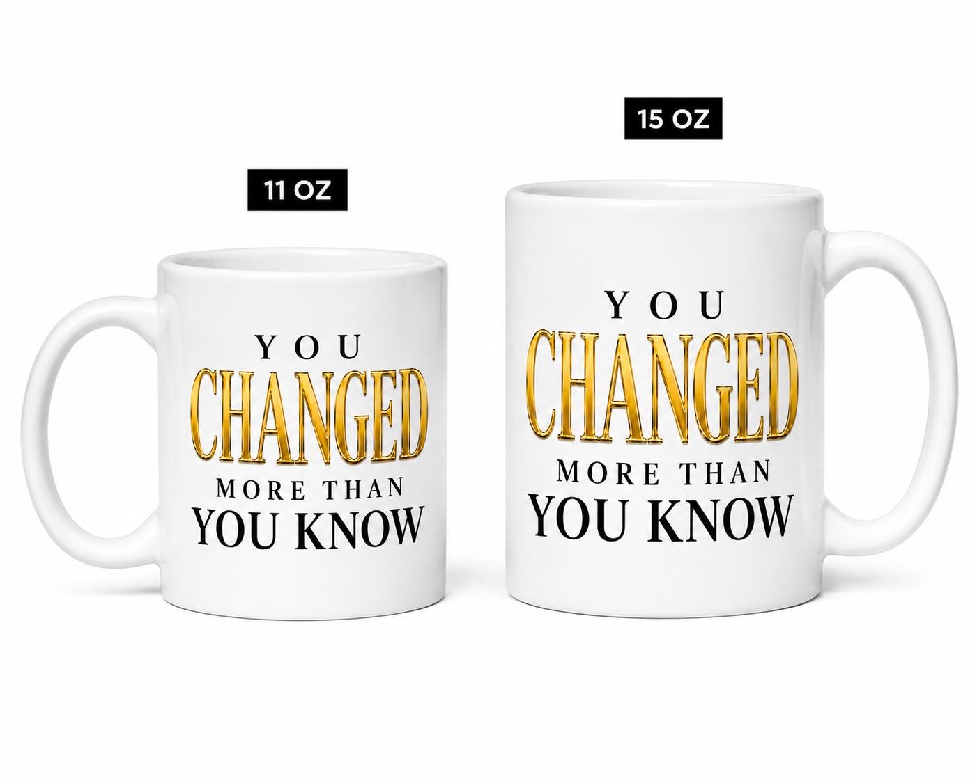 Coworker Gift, Nurse Gift, Retirement Gift, Farewell Gift, Medical Assistant Gift | You Changed More Than You Know Mug