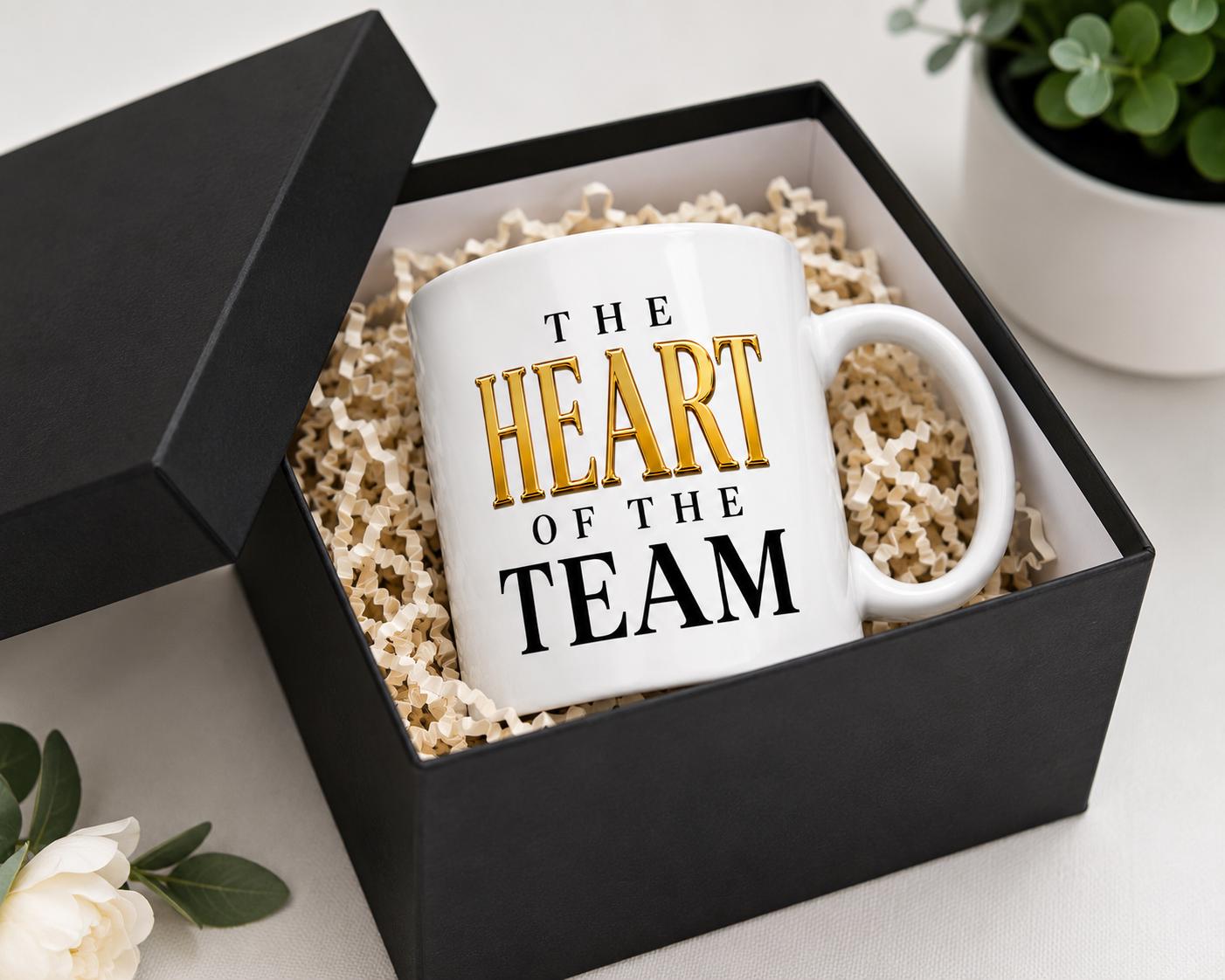 Retirement gifts for him/ her, Leaving  Gift, Ceramic Coffee Mug for Nurse, Coworker Leaving Gift, Retirement Gift| The Heart of the Team