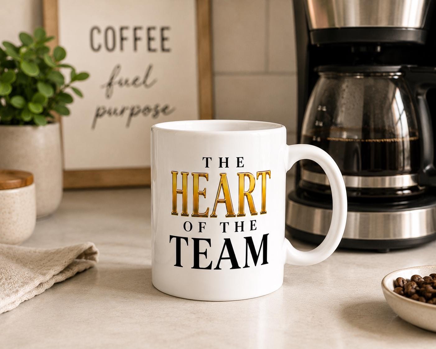 Retirement gifts for him/ her, Leaving  Gift, Ceramic Coffee Mug for Nurse, Coworker Leaving Gift, Retirement Gift| The Heart of the Team