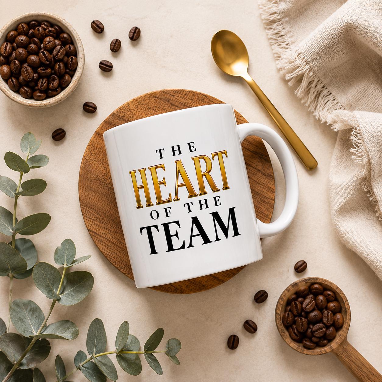 Retirement gifts for him/ her, Leaving  Gift, Ceramic Coffee Mug for Nurse, Coworker Leaving Gift, Retirement Gift| The Heart of the Team