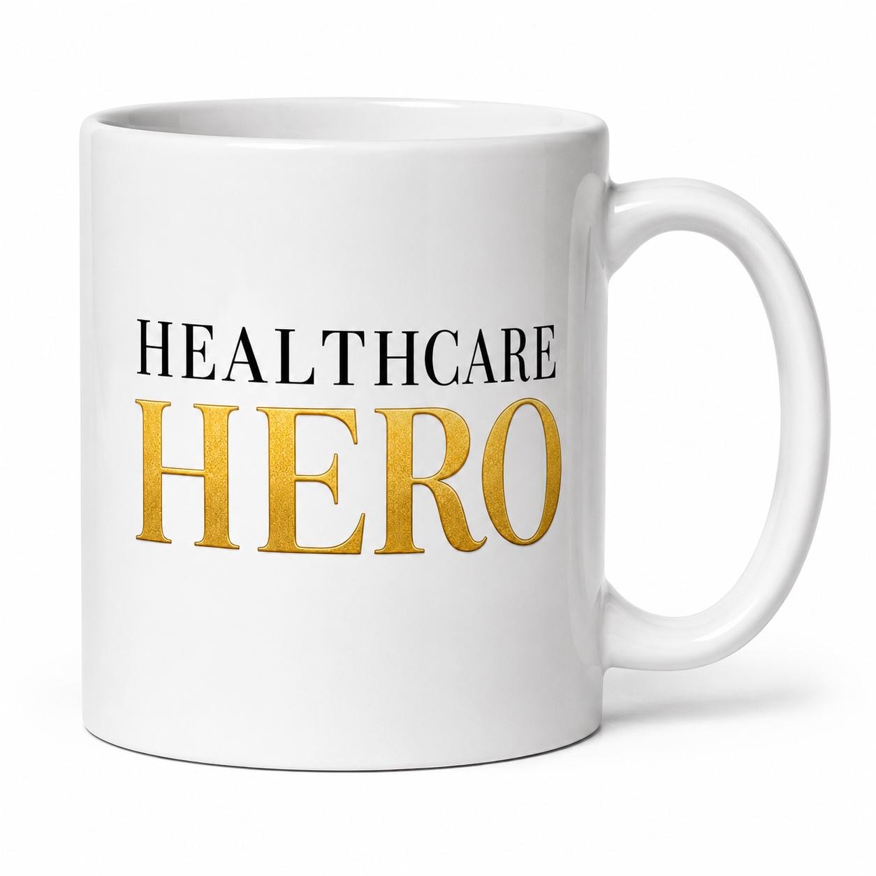 Ceramic Coffee Mug for Nurse, Medical Assistant Appreciation Gift, Coworker Thank You Gift, Hospital Team Recognition | Healthcare Hero
