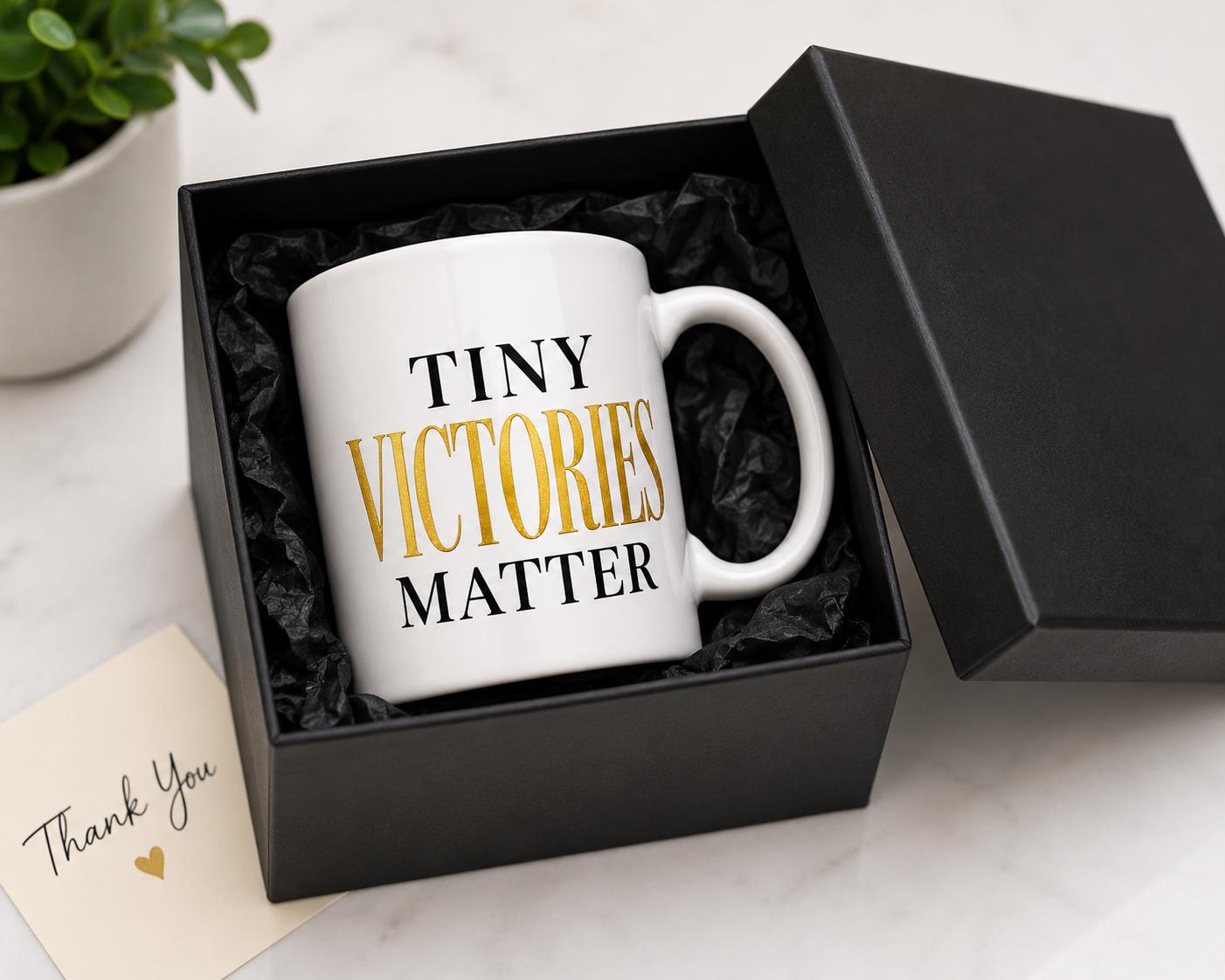 Nurse Gift | Coworker Gift | Appreciation Gift | Nurse Gifts |Tiny Victories Matter Mug