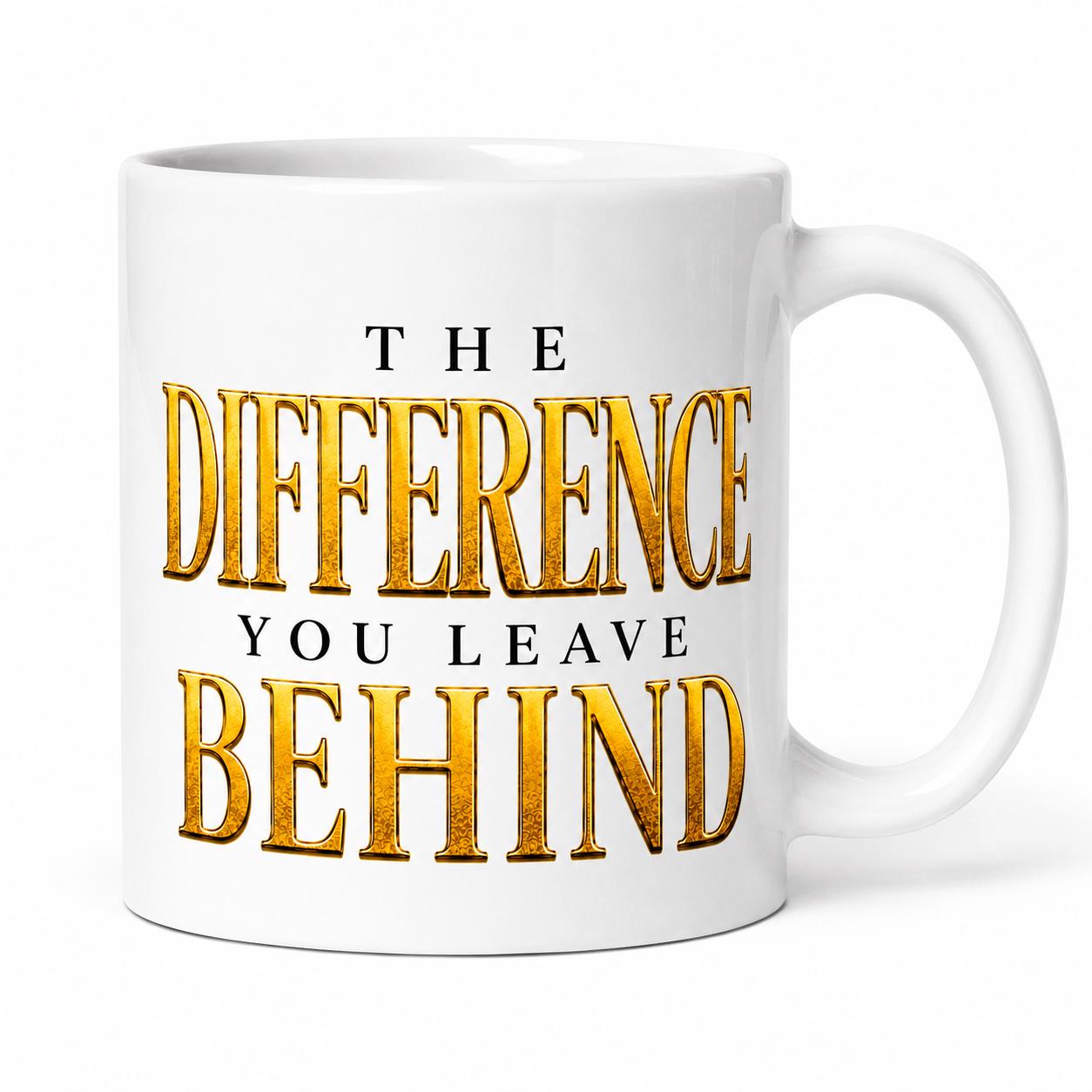Coworker Gift | Nurse Gift | difference you make| Retirement Gift | Gift| The Difference You Leave Behind Mug