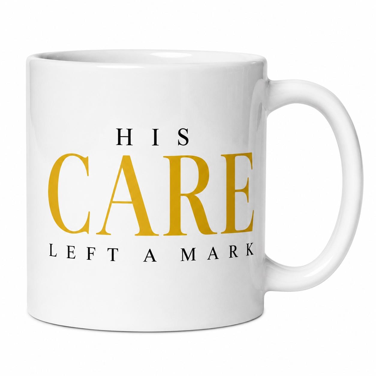 Nurse Gift | Coworker Gift | Appreciation Gift | Gift for him |His Care Left A Mark Mug