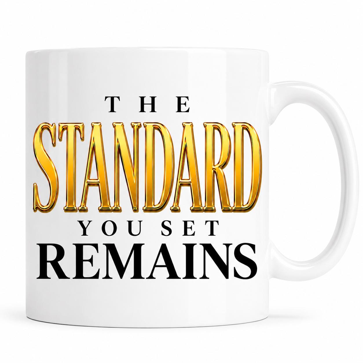 Retirement Gift, Leaving Gifts, Ceramic Coffee Mug, Coworker Leaving Gift, Mentor gifts, Retirement gift women, The Standard You Set Remains