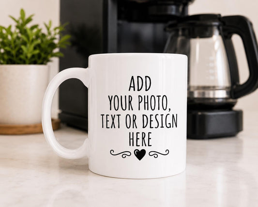 Personalized Graduation Coffee Mug, Custom Photo Mug, Custom Name Gift, Personalized Gift, High School Graduate Mug, Class of 2026 ,