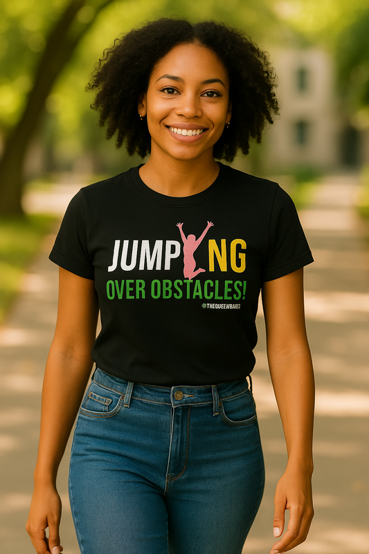 Jumping Over Obstacles T-Shirt